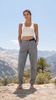 Agrest POGO Pant - Silver SATINÉ