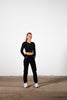 Heartbeat ROCKET POCKET CORDUROY - Black