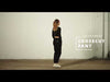 Heartbeat CROSSCUT Pant - BLACK